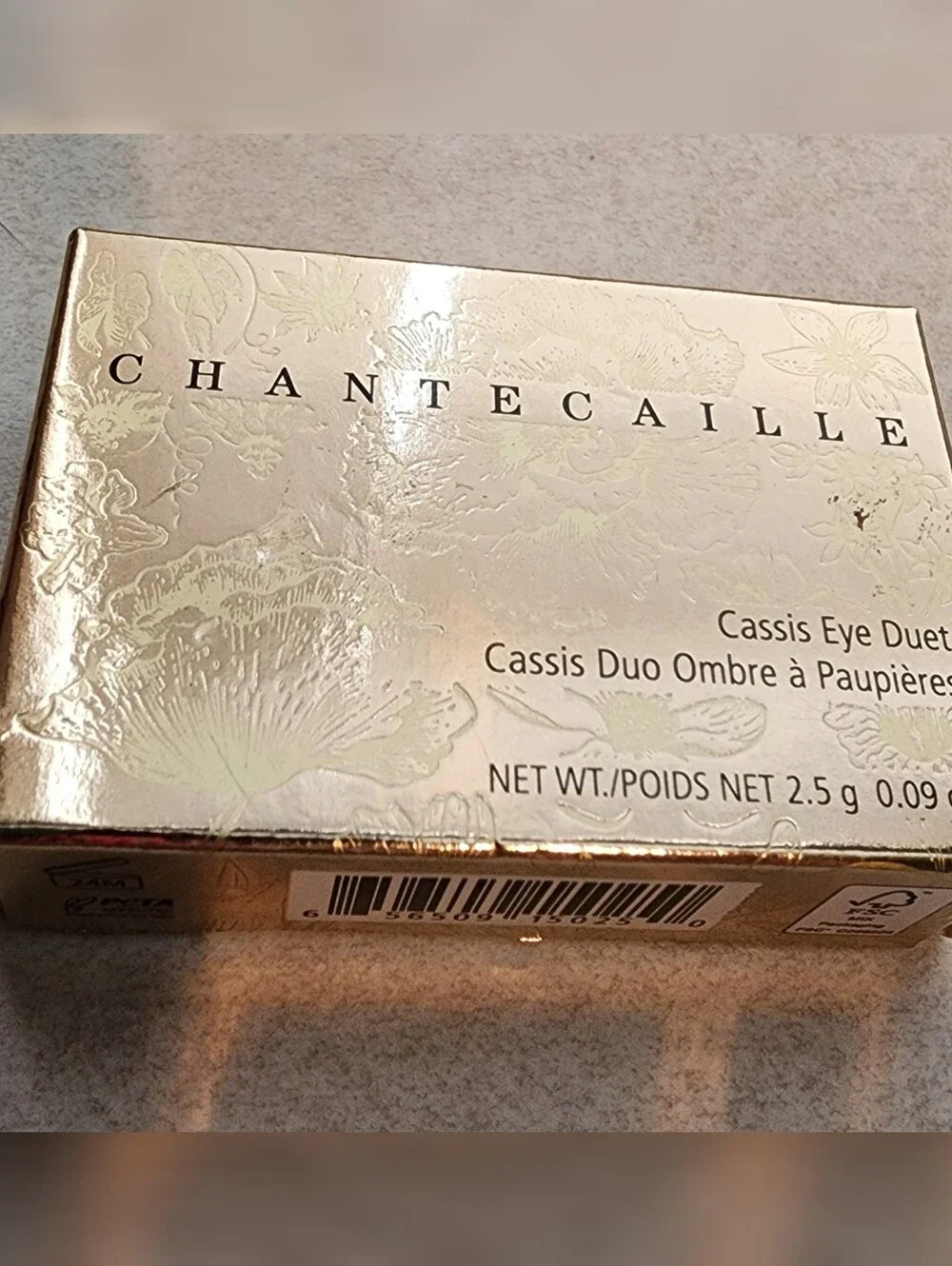 Chantecaille Gilded Garden Eye Duet in the shade Cassis NWT